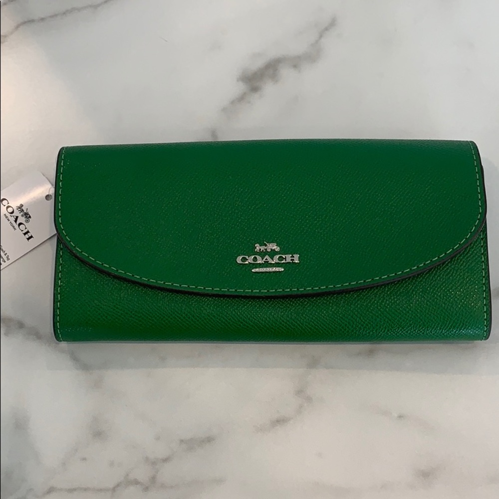 Green Coach Wallet
